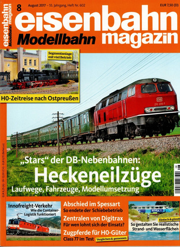 Eisenbahn modellbahn magazin - eisenbahn,