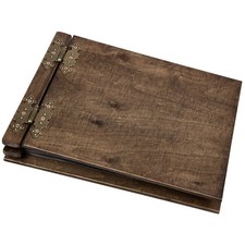 Album aus Holz Holzalbum 50 Blätter Fotoalbum Gästebuch Hochzeitsgeschenk