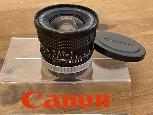 Canon 17mm 4 objektiv - fd,