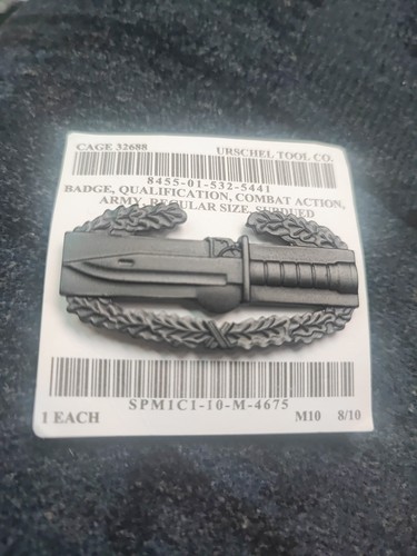 Army action combat badge - army,