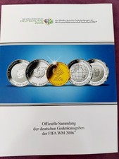 10 Euro Silbermünzen Fifa WM 2006 - 4 Silbermünzen, ohne Goldmünze