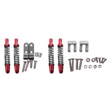 für  D12 RC Auto Upgrades Teile Metall Vorne und Hinten Stoß DäMpfer DäMpfe9020