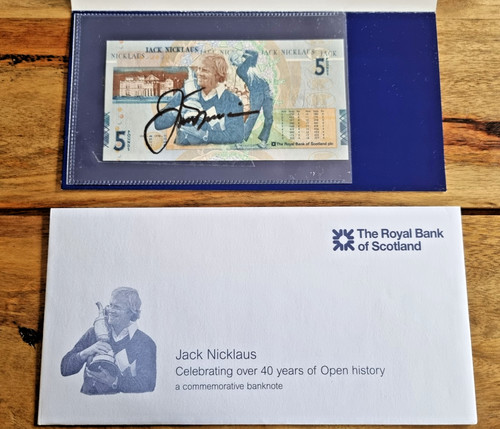 Jack nicklaus signierte 5 - jack,