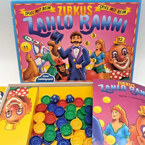 Spiel mit beim - zirkus, zahlo