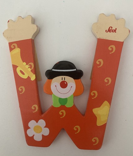 Sevi holz buchstaben clown - -,