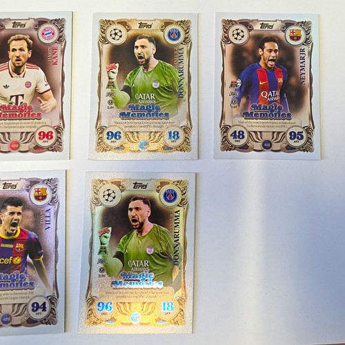Topps magic memories - magic, uefa