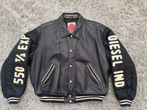 Diesel lederjacke - diesel,
