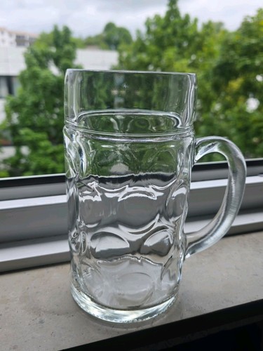 Handgeblasener bierkrug maß - bierkrug,