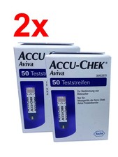 2x ACCU-CHEK Aviva
