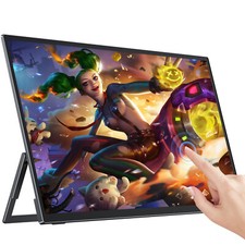 UPERFECT 18,5 Zoll 120Hz Tragbarer Monitore Touchscreen 1080P Für Xbox PS3/4/5