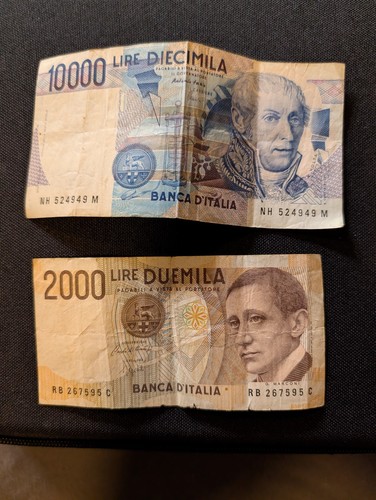 Italienische lire münzen - lire,