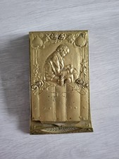 Antike Messing Notizbuch /