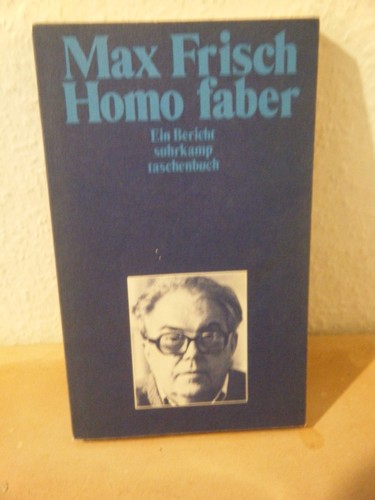 Max frisch homo faber tabu - frisch,