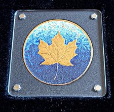 1oz Silber Canada Maple Leaf Color Edition 2022, rar!