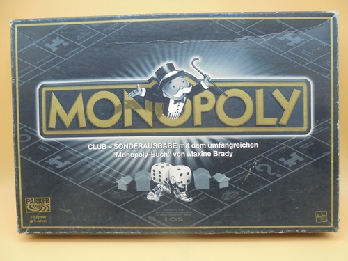Monopoly club sonderausgabe - monopoly,