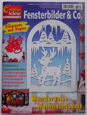 Creativ-Idee Sonderheft Wundervolle Weihnachtszeit Fensterbilder & Co. basteln