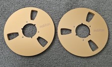 2x ReVox Gold Aluminium
