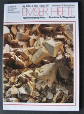 Mineral u. Bergbau: Rammelsberg / Harz u. Brachbach/Siegerland- EMSER HEFTE 1987