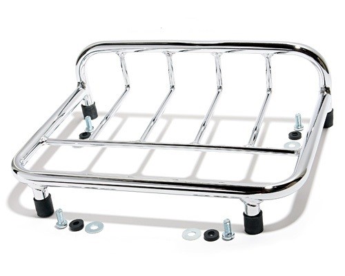 Chrom gepäckträger topcase - chrom,