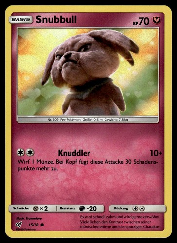 Snubbull common - 15/18,