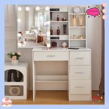 Neu Schminktisch Weißer