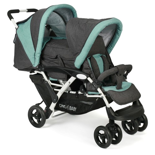 Chic baby geschwisterwagen - 4,