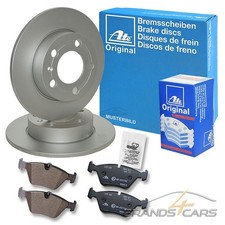 ATE BREMSSCHEIBEN VOLL Ø226 + BELÄGE HINTEN FÜR VW CORRADO 2.9 VR6 GOLF 3 1H