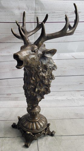 100 echt bronze statue elch - echt,