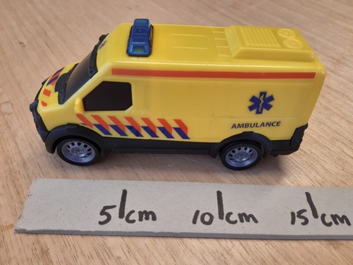 Ambulance dickie toys - ambulance, yellow