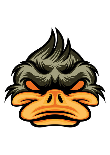 Autoaufkleber sticker ente - autoaufkleber,