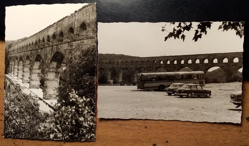 Pont gard juli 1963 - pont,