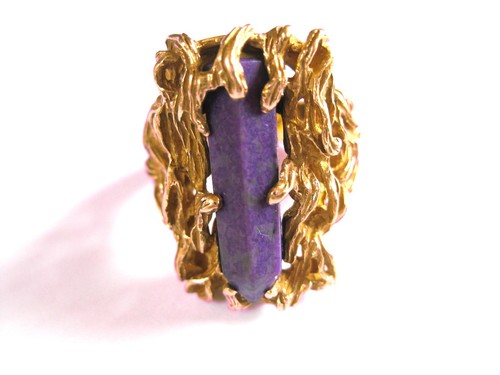 Massiver ring gold 750 - massiver, 750,