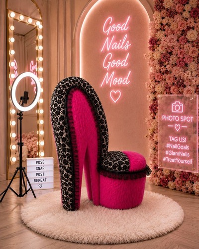 Hot pink kunstfell - hot,