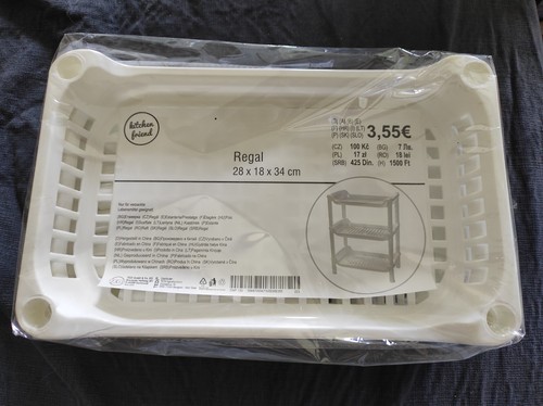 Kleines weißes regal - kleines,