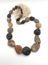 Natur-Kette "Black Amber" |