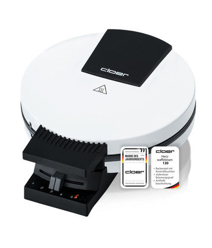 Waffeleisen cloer 120 - waffeleisen, xxl