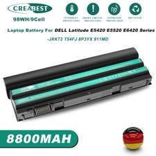 8800mAh 8858X M5Y0X T54FJ Akku