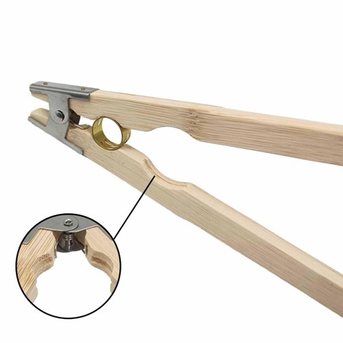 Ringhalter aus holz - aus,