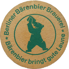 ALTER BIERDECKEL Berliner