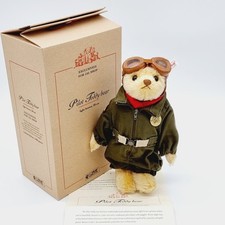 Steiff 675980 Teddybär JAL Pilot 03 für Japan limitiert 1000 aus 2003 28 cm