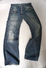 G-Star 3301 Radar Low Loose Jeans Hose Jeanshose Gr. 30/34 blau  (GS25-004)