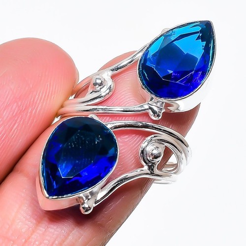 Blauer tansanit edelstein - blauer,