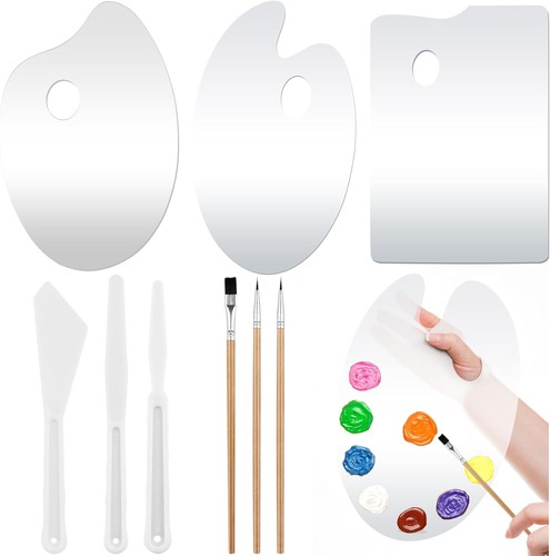 Stück klare acryl palette - 9,