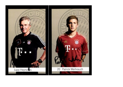 Autogrammkartensatz bayern - autogrammkartensatz,