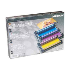 Verbrauchsmaterial für MEDION Profi-Fotodrucker MD90225