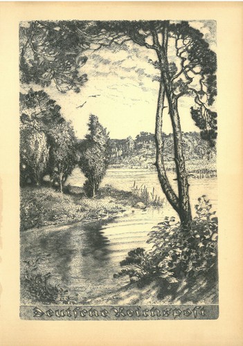 Schmuckblatt-Telegramm