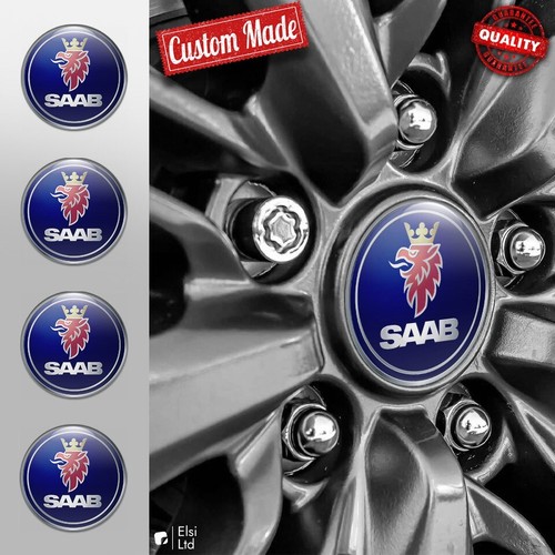 Saab felgendeckel aufkleber - saab,