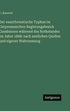 Der exanthematische Typhus im