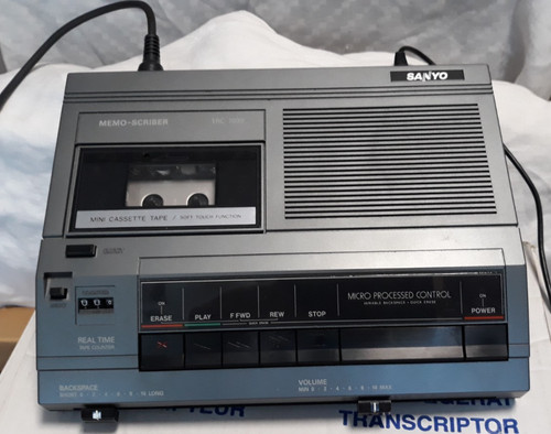Sanyo memo scriber trc 7030 - memo-scriber, trc-7030