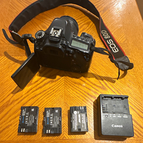 Canon eos 80d 2mp - canon, dslr